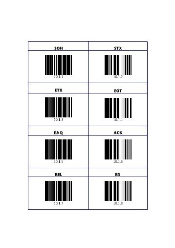 ASCII Code Table - Champtek