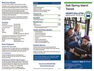 current Rider's Guide - BC Transit