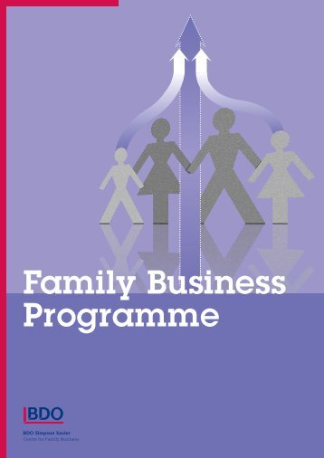 Family Business Programme - BDO