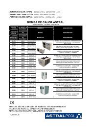 BOMBA DE CALOR ASTRAL - Ferromar