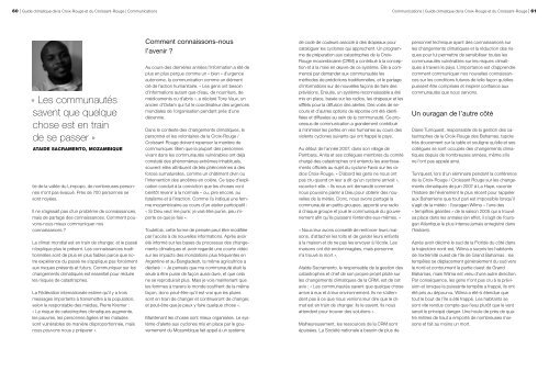 Croix-Rouge/Croissant-Rouge Guide climatique - Climate Centre