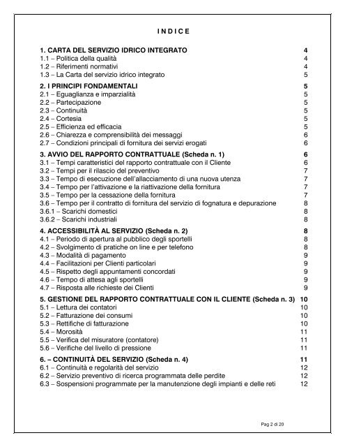 INDICE1 CARTA DEL SERVIZ
