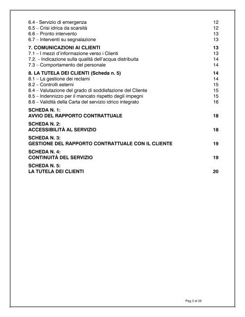 INDICE1 CARTA DEL SERVIZ