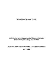 Australian Writers' Guild (PDF - 31 KB)