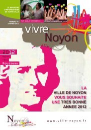 janvier 2012 / Vivre Noyon nÂ°41 - Ville de Noyon
