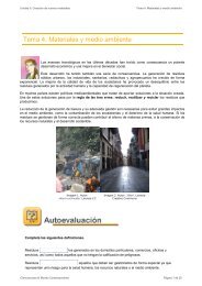 Tema 4. Materiales y medio ambiente - aulAragon
