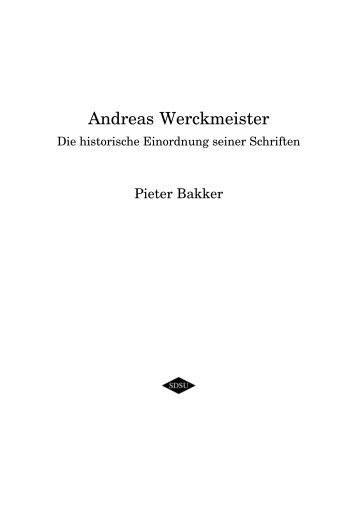 Andreas Werckmeister - Stichting Huygens-Fokker