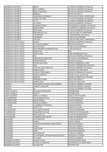 decouvrir les entreprises participantes proches de chez vous