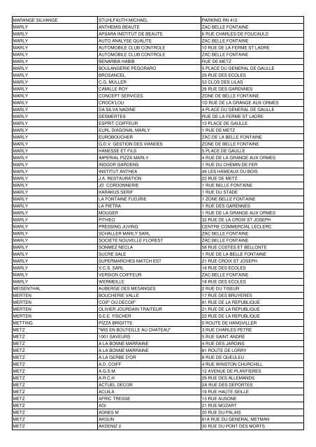 decouvrir les entreprises participantes proches de chez vous