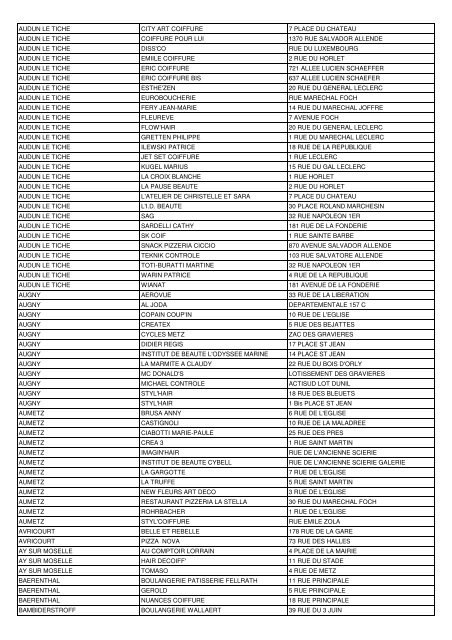 decouvrir les entreprises participantes proches de chez vous