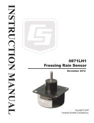 0871LH1 Freezing Rain Sensor - Campbell Scientific