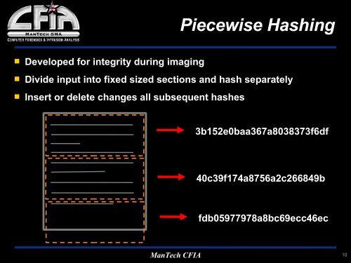 Fuzzy Hashing - Jesse Kornblum