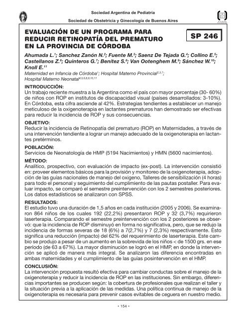 Perinato.T libres - Sociedad Argentina de PediatrÃ­a