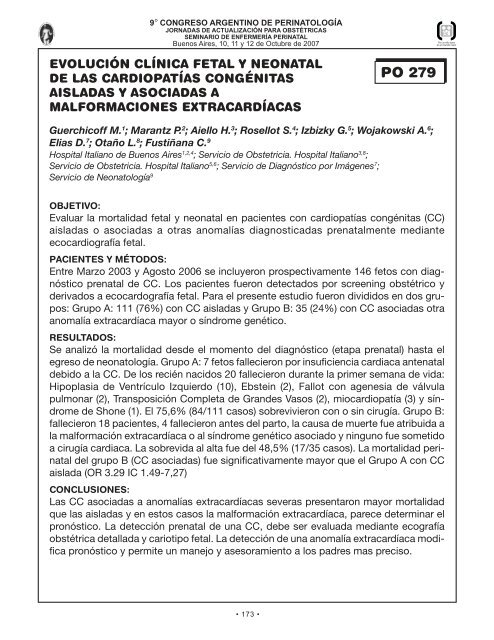 Perinato.T libres - Sociedad Argentina de PediatrÃ­a