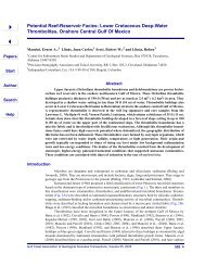 Potential Reef-Reservoir Facies: Lower Cretaceous Deep-Water ...