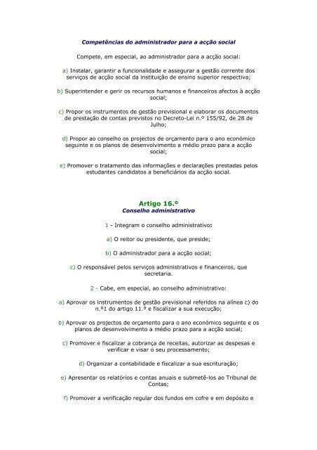Decreto .Lei nÂº 129/93 - Instituto PolitÃ©cnico de Portalegre