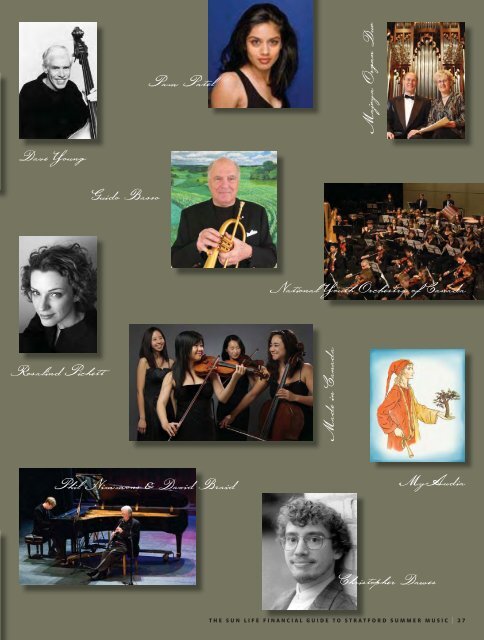 Please click here to view the 2010 guide. - Stratford Summer Music