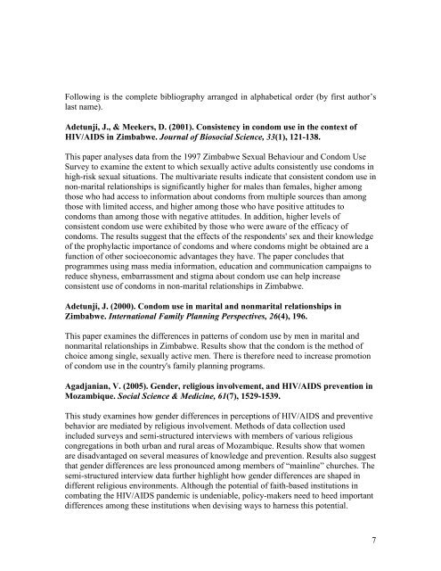 Annotated Bibliography-Challenging Gender Dynamics ... - SAfAIDS