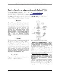 Pruebas basadas en máquinas de estado finitas - Docentes.unal ...