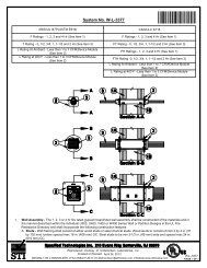 Specified Technologies STI FSR200 2 Split Firestop Sleeve Kit