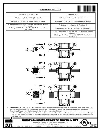 WL-3377 - STI - Specified Technologies Inc