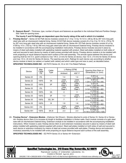 WL-3377 - STI - Specified Technologies Inc