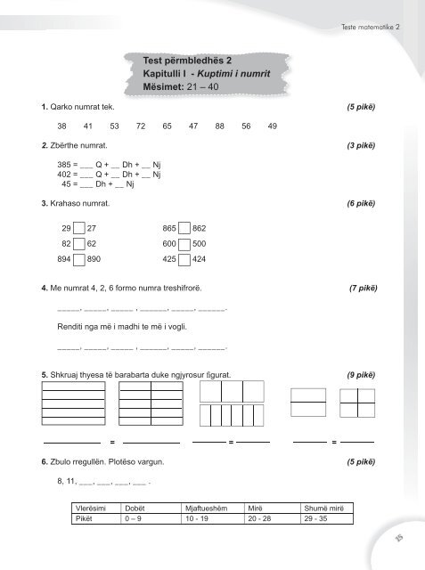 teste matematika II.indd - Albas