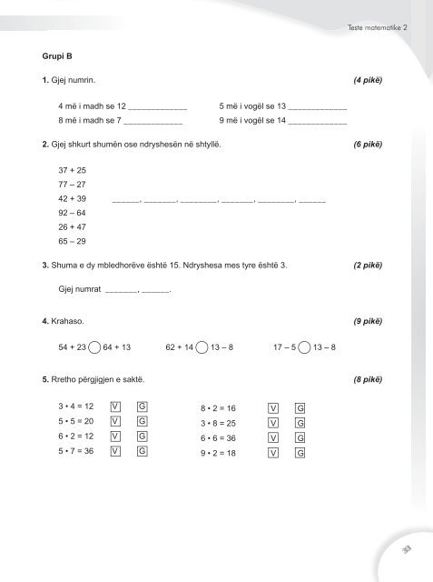 teste matematika II.indd - Albas