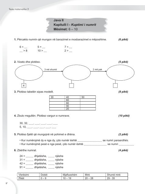 teste matematika II.indd - Albas