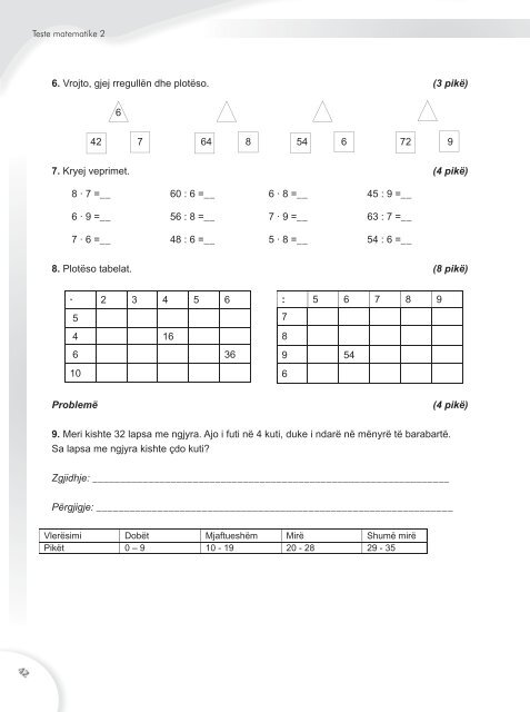 teste matematika II.indd - Albas