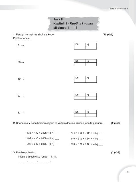 teste matematika II.indd - Albas