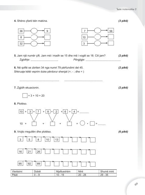 teste matematika II.indd - Albas