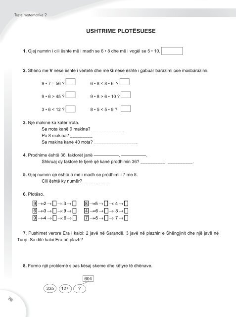 teste matematika II.indd - Albas