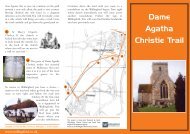 Dame Agatha Christie Trail - Wallingford