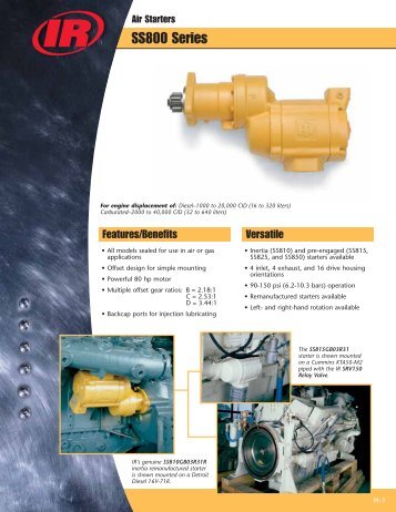 SS800 Series - Ingersoll Rand