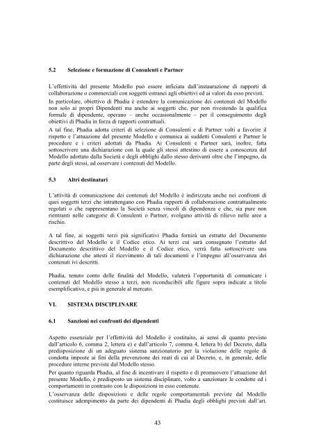 Phadia S.r.l. Modello di organizzazione, gestione e controllo per la ...