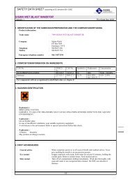 msds 7499 sigma wet blast inhibitor - SIGMA PAINTS