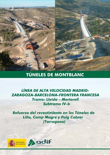 TÃNELES DE MONTBLANC - ConcretOnline