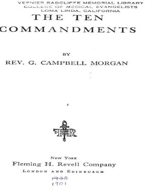 10 Commandments Pdf