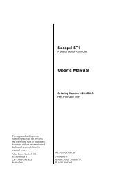 User's Manual - Kollmorgen