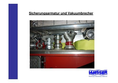 Trinkwasserschutz beim Feuerwehreinsatz