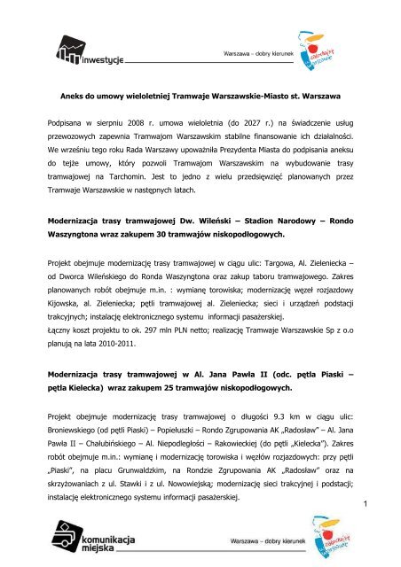 20718Podpisanie aneksu do Umowy Wieloletniej.pdf - Warszawa