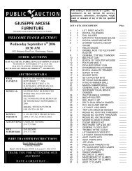 GIUSEPPE ARCESE FURNITURE - AlchemyWeb.Ca