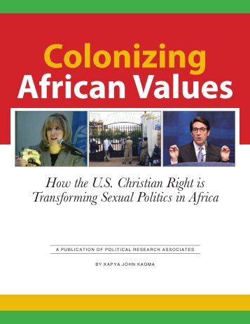 Colonizing African Values - Political Research Associates