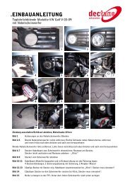 Einbauanleitung MODV05F deutsch - Dectane