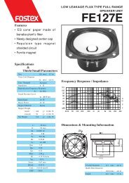 FE127E - Madisound