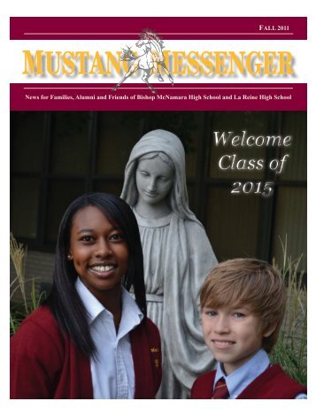 MUSTANG MESSENGER - Bishop McNamara High School