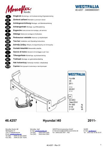 46.4257 Hyundai I40 2011-