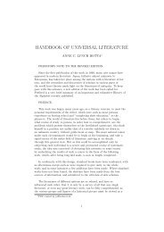 A Hand Book of Universal literature - Webgarden