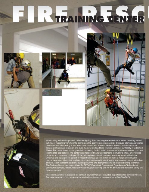 Info | Sterling Rope Rescue Safety Catalog 2010 (pdf)